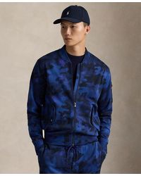 Polo Ralph Lauren - Camo Double-knit Long Sleeves Bomber Jacket - Lyst