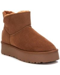 Xti - Suede Winter Boots By - Lyst