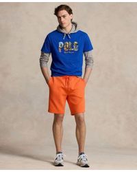Polo Ralph Lauren - Hooded T Shirt Jersey T Shirt Double Knit Shorts Sneakers - Lyst