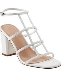 Marc Fisher - Norene Caged Block Heel Sandals - Lyst