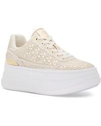 Michael Kors - Michael Hayes Embellished Platform Sneakers - Lyst