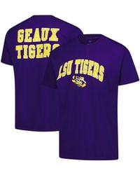 Fanatics Unlabeled - Lsu Tigers Logo T-shirt - Lyst
