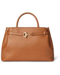 Ralph Lauren - Leather Blaike Satchel Bag - Lyst