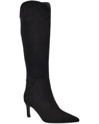 Guess - Palisa Tall Kitten Heel Dress Boots Regular Wide Calf - Lyst