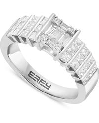 Effy - Effy Diamond Princess & Baguette Ring (1-1/6 Ct. T.w. - Lyst