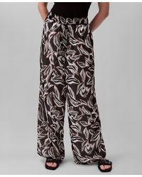 Calvin Klein - Printed Pull-on Pants - Lyst