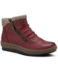 Spring Step - Cleora Water Resistant Dual-zip Bootie - Lyst