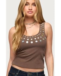 Edikted - Beach Babe Scoop Tank Top - Lyst