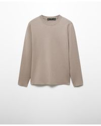 Mango - Thermoregulating Fine-knit Sweater - Lyst