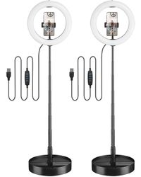 Yescom - 2 Pack 10" Folded Selfie Led Ring Light Portable Dimmable For Makeup Youtube - Lyst