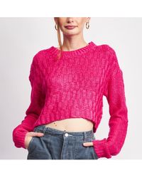 emory park - Kate Cropped Sweater - Lyst