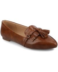 Journee Collection - Jannah Pointed Toe Flats - Lyst