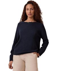 Celtic & Co. - Supersoft Essential Geelong Wool Boat Neck Sweater - Lyst
