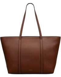Radley - Lynton Close Extra Large Leather Zip Top Tote - Lyst