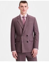 BOSS - Hugo By Modern-fit Double Breasted Suit Jacket - Lyst