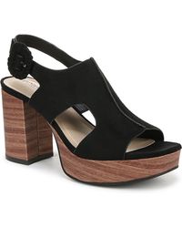 LifeStride - Audra Open Square Toe Block Heel Platform Sandals - Lyst