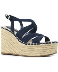 Kenneth Cole - Solace Suede Wedge - Lyst