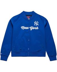 Mitchell & Ness - Mitchell Ness New York Yankees Full-snap Satin Jacket - Lyst