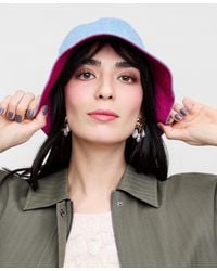 On 34th - Denim Bucket Hat - Lyst