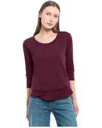 Wilt - Sleeve Mock Layer Tee - Lyst