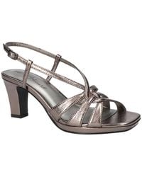Easy Street - Valorie Square Toe Platform Sandals - Lyst
