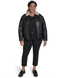 Levi's - Plus Size Sherpa Collar Bomber Jacket - Lyst