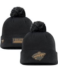 Fanatics - Minnesota Wild Military Appreciation Cuffed Knit Hat - Lyst