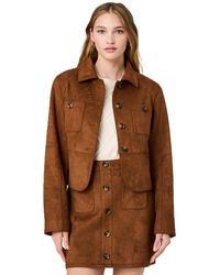 French Connection - Collared Button-front Tailored Jacket - Lyst