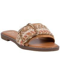 Gc Shoes - Devon Grommet Toe Loop Flat Sandals - Lyst