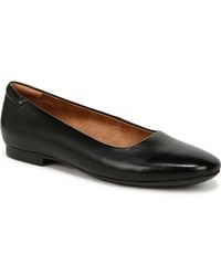 Naturalizer - Kelly-ballet Square Toe Flats - Lyst