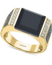 Effy - Effy Black Onyx & Diamond (5/8 Ct. T.w. - Lyst