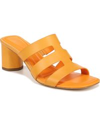 Franco Sarto - Sarto By Flexa Carly Block Heel Slide Sandals - Lyst