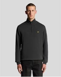 Lyle & Scott - Loopback Quarter Zip Sweat - Lyst
