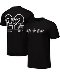 round21 - And A'ja Wilson Las Vegas Aces Player Signature Name Number T-shirt - Lyst