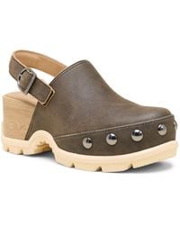 Sorel - Roamn Studded Slip On Clogs - Lyst
