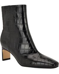 Calvin Klein - Caselle Square Toe Dress Booties - Lyst