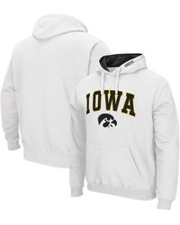 Colosseum Athletics - Iowa Hawkeyes Arch And Logo 3.0 Pullover Hoodie - Lyst