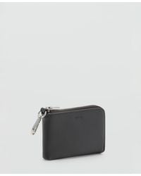 Mango - Leather Wallet - Lyst