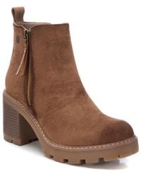 Xti - Suede Ankle Booties Refresh Collection By - Lyst
