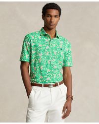 Polo Ralph Lauren - Classic-fit Floral Soft Cotton Polo - Lyst