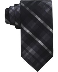 Calvin Klein - Drogo Plaid Pattern Tie - Lyst