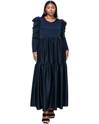 L I V D - Plus Size Isabel Tiered Maxi Dress - Lyst