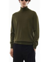 Mango - 100% Merino Wool Turtleneck Sweater - Lyst