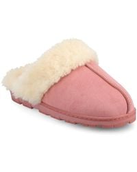 Journee Collection - Kalli Slip On Round Toe Scuff Slippers - Lyst