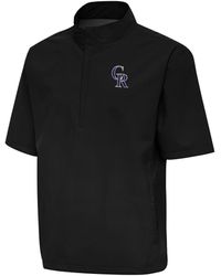 Antigua - Colorado Rockies Brisk Quarter-zip Wind Shirt - Lyst