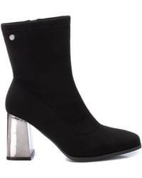 Xti - Casual Suede Booties By - Lyst