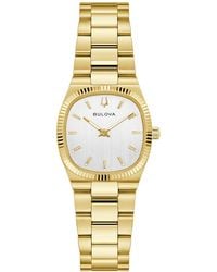 Bulova - Classic Super Seville Stainless Steel Bracelet Watch 37.5mm - Lyst