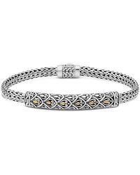DEVATA - Dragon Skin Dragon Bone Chain Bracelet - Lyst