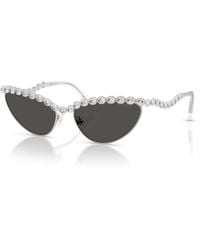 Swarovski - Large Sunglasses - Lyst