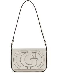 Guess - Ruby Small Flap Shoulder Handbag - Lyst